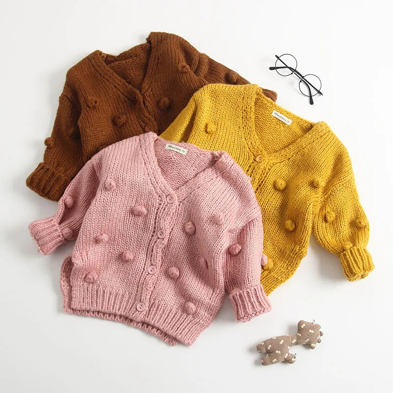 Button-Up Cardigan Knit Sweater