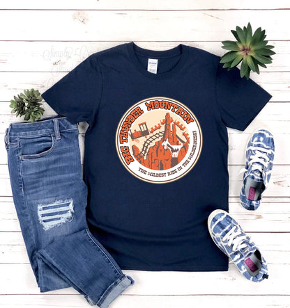 Big Thunder Mountain Vintage Style Graphic Shirt
