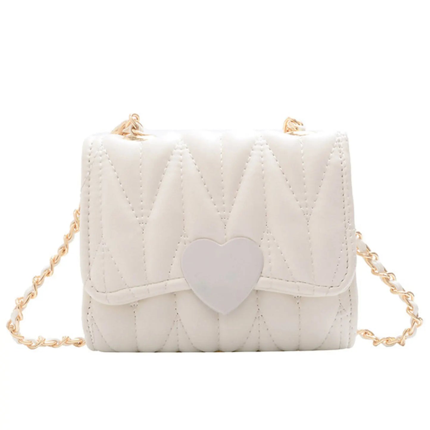 Girls Heart Closure Fashion Purse