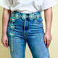 Silver and Turquoise Belt Regular