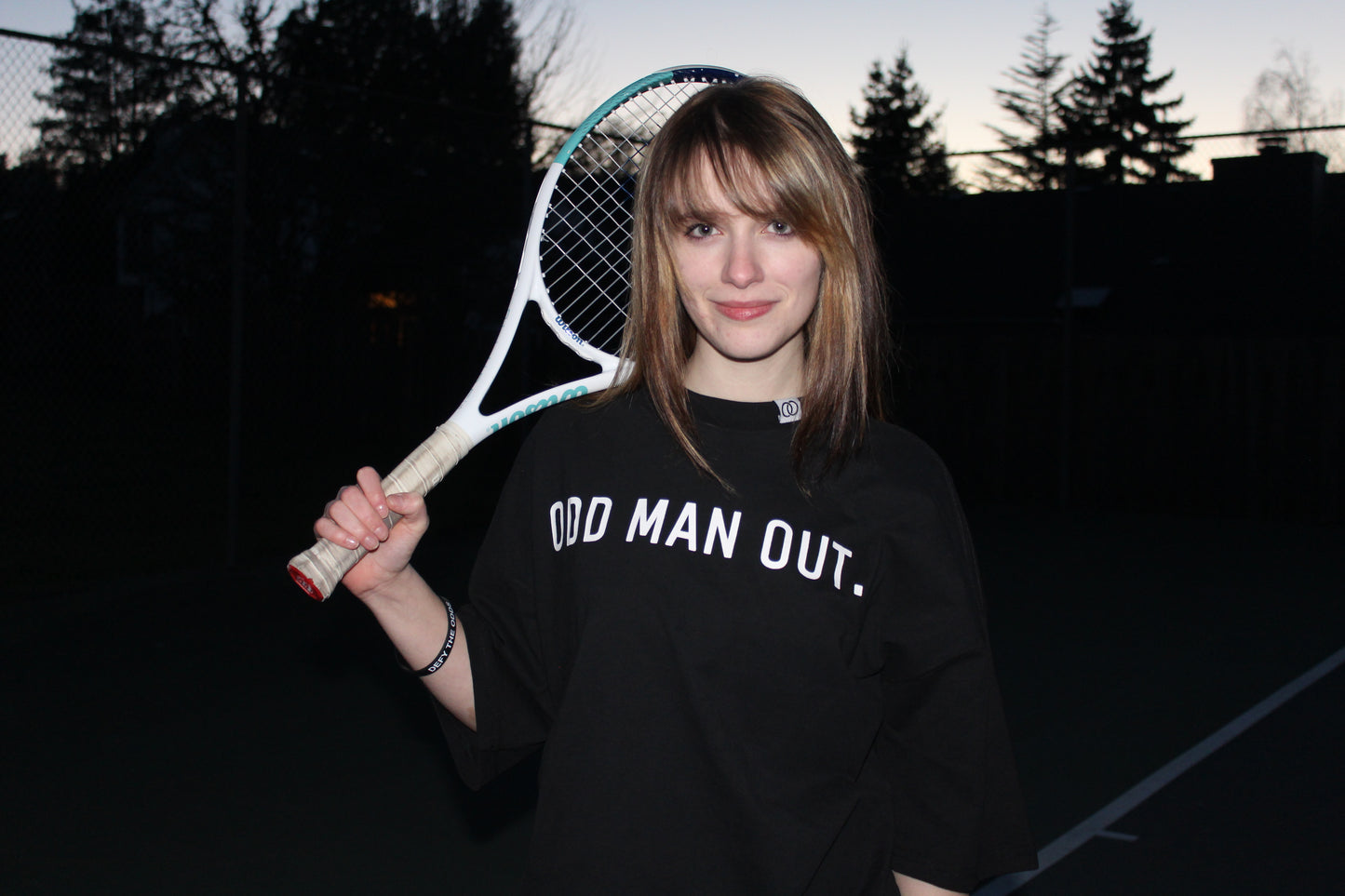 ODD MAN OUT | Confidence Oversized Statement Tee