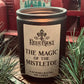 The Magic of the Mistletoe - 11 oz Glass Candle - Cotton Wick