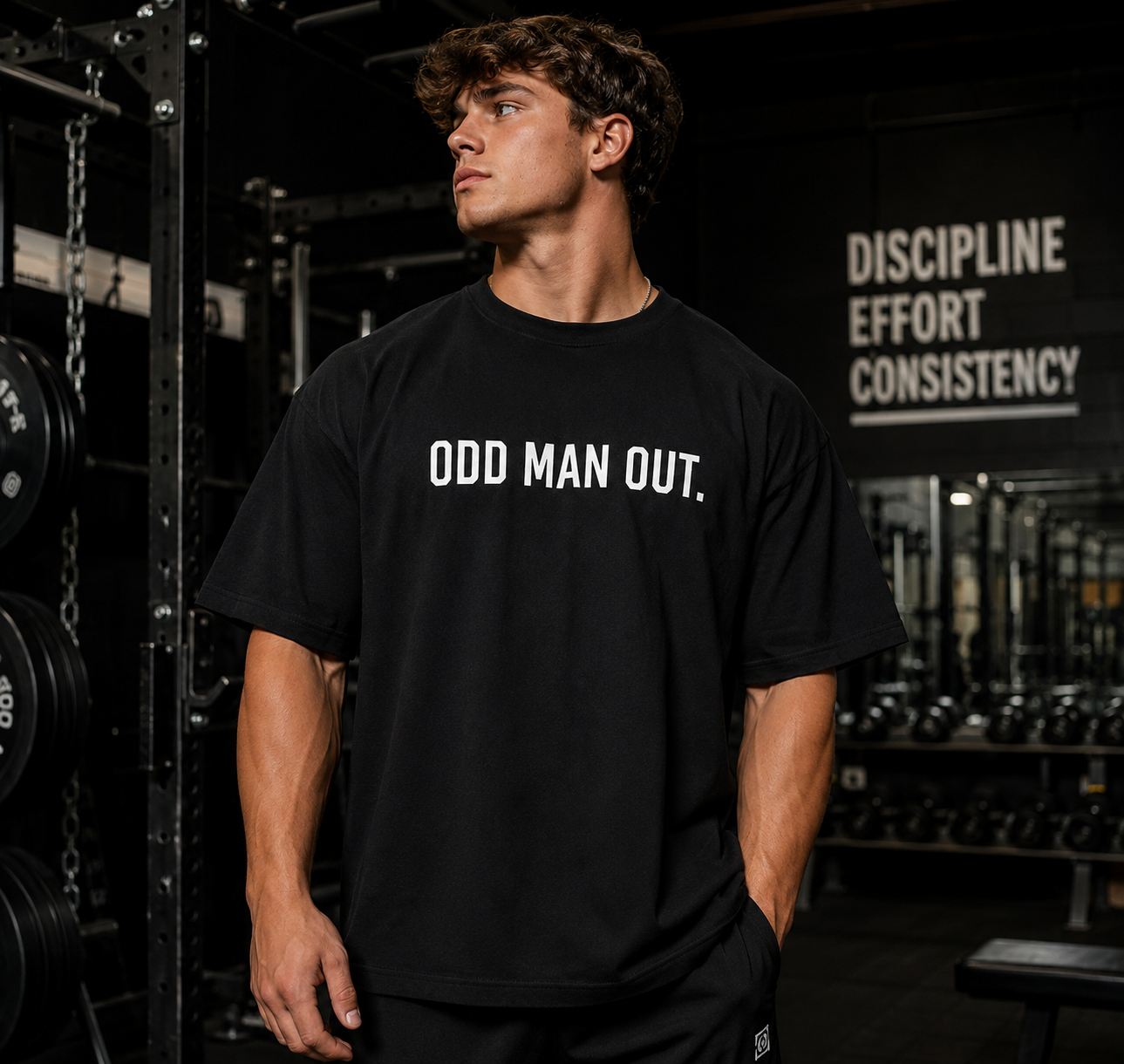 ODD MAN OUT | Premium Heavyweight Oversized Tee