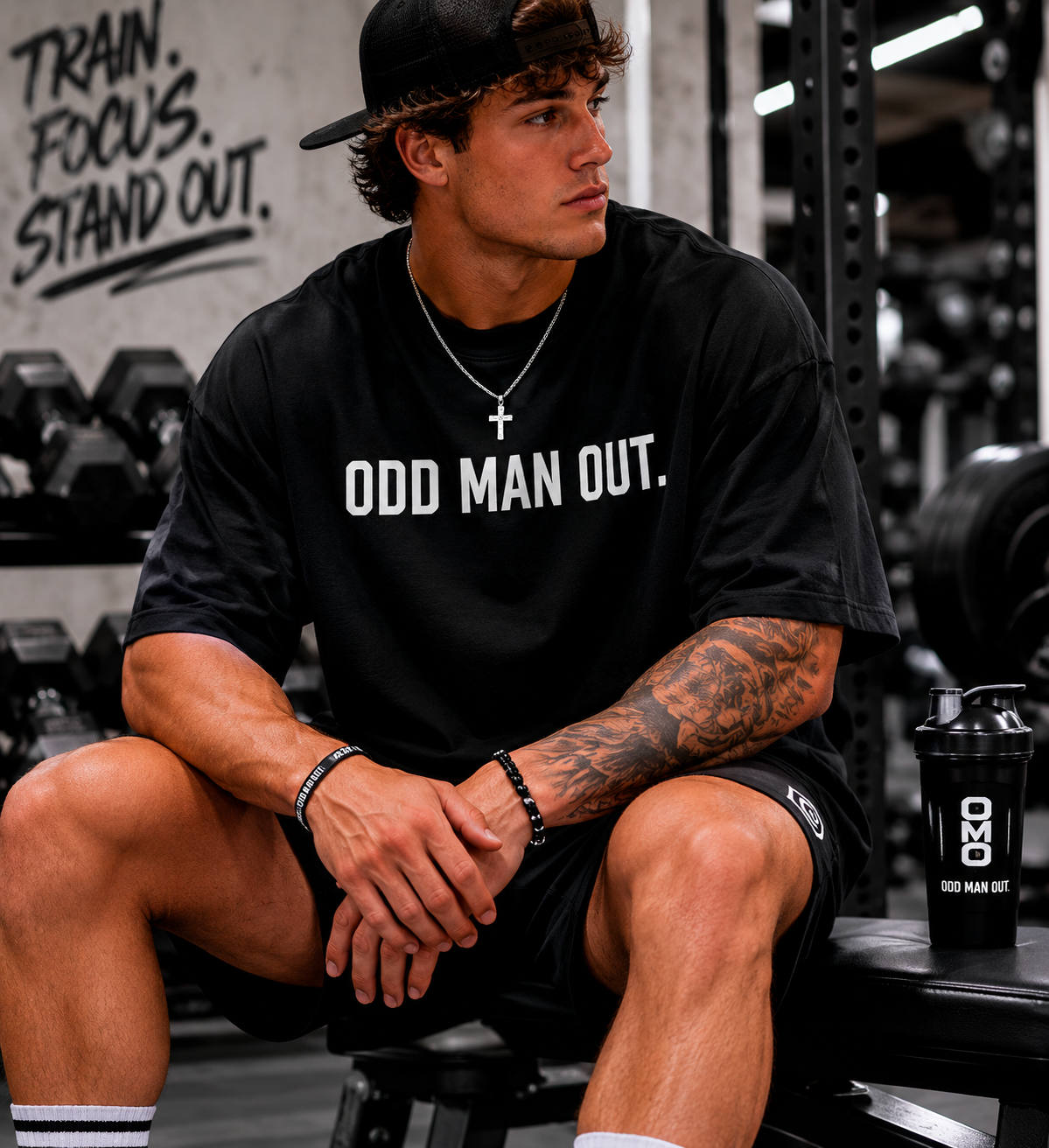 ODD MAN OUT | Premium Heavyweight Oversized Tee