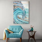 Oversize Large Coastal Canvas Wall Art, Blue