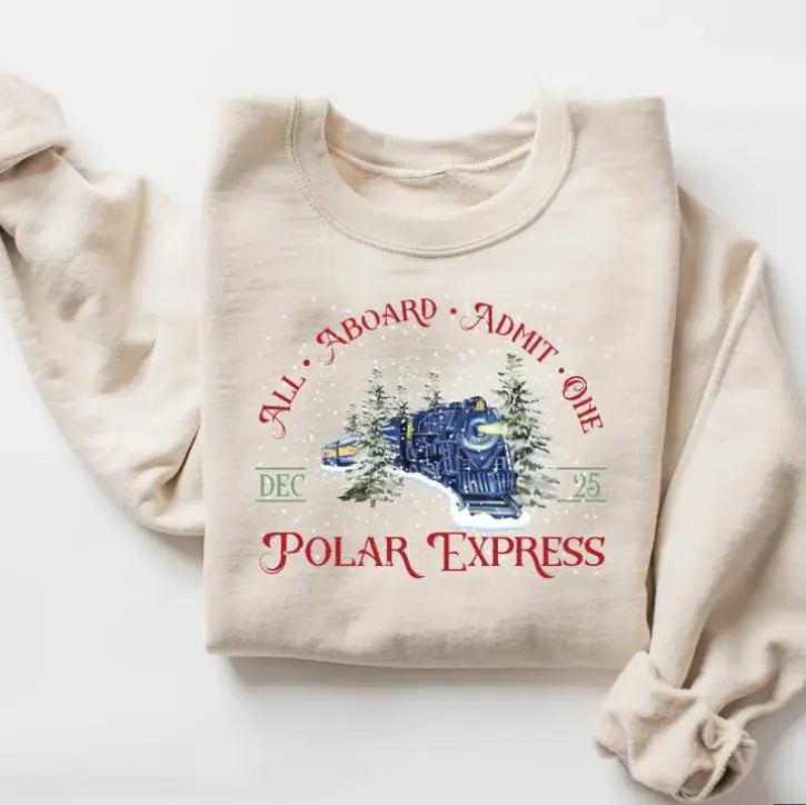 Polar Express Christmas Sweatshirt