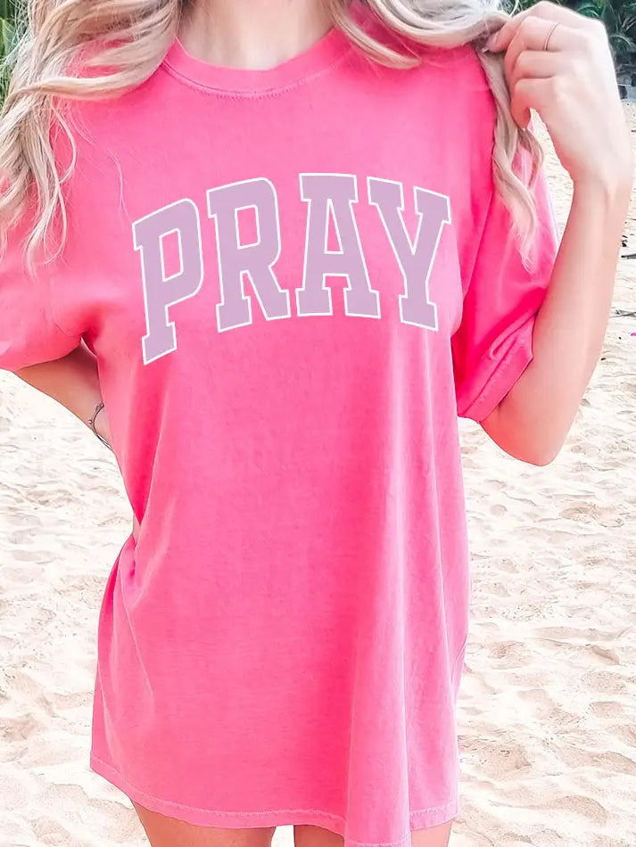 Pray - Beach T-Shirt