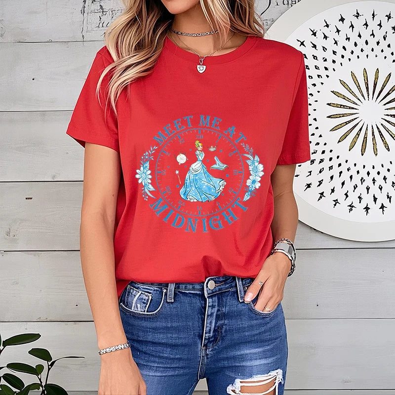 Disney Cinderella - Meet Me at Midnight - Women's T-Shirt