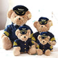 Pilot and Flight Attendant Plush Bear