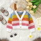 Cardigan Rainbow Sweater - Baby and Toddler