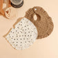 Vintage Floral Ruffle Bib Set – 3 Pack Baby Feeding Bibs