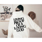 Mens Living Proof of a Loving God Hoodie