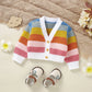 Cardigan Rainbow Sweater - Baby and Toddler