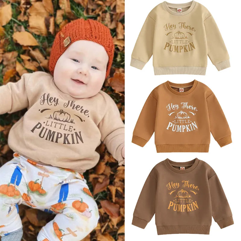 Hey There Little Pumpkin Baby and Toddler Pullover