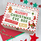 Personalized Christmas Eve Wood Keepsake Box