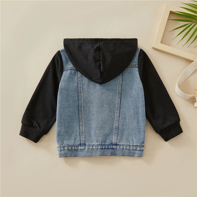 Children's Jean Jacket Hoodie