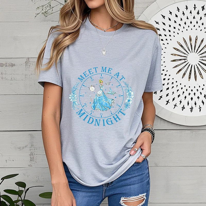 Disney Cinderella - Meet Me at Midnight - Women's T-Shirt