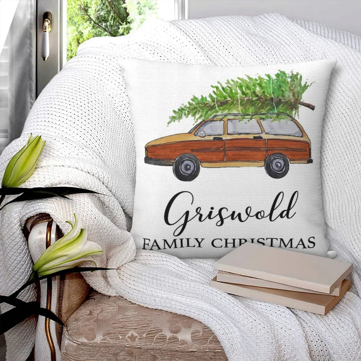 Christmas Vacation Griswold Family Christmas Pillow Cover