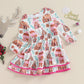 Girl's Gingerbread House Dress