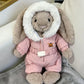 Cozy Winter Friends Plush – Bear or Bunny in Snowsuit (12–14”)