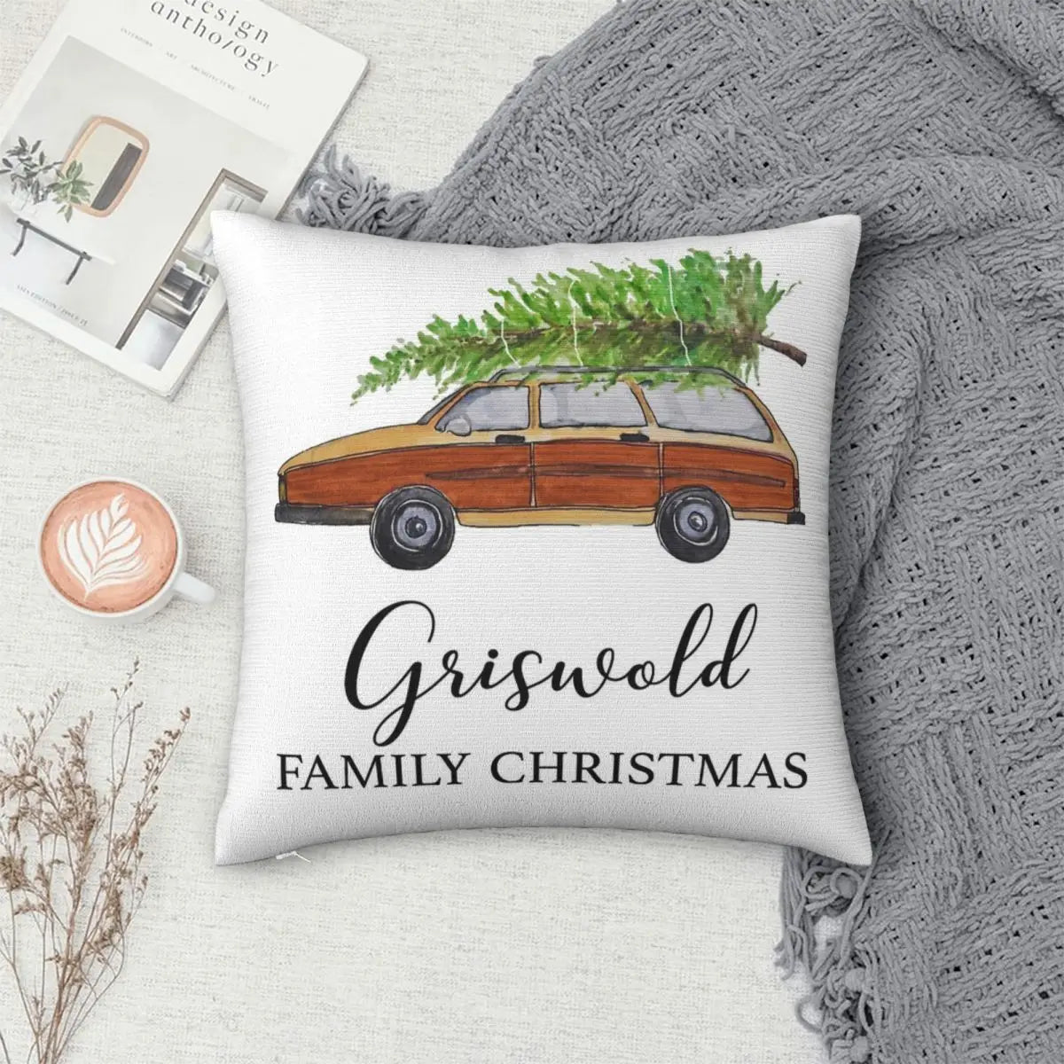 Christmas Vacation Griswold Family Christmas Pillow Cover