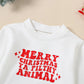 Merry Christmas Ya Filthy Animal Family Matching Sweatshirt