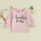 Aunties Bestie Unisex Pullover Sweatshirt