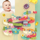 Duck Slide Bath Toy for Kids 3+, Fun DIY Kit 34 Pc