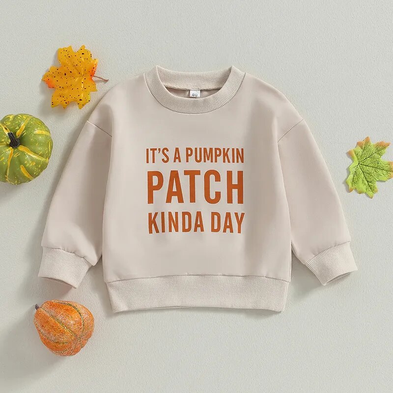 Pumpkin Patch Kinda Day Sweatshirt Infant/Toddler