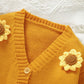 Sunflower Girls Knit Cardigan Sweater