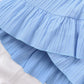 Girls Ruffle Crop Top & Skirt Set – Summer Party Outfit (8–12)