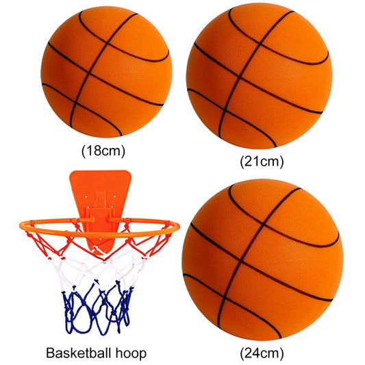 Silent Basketball for Indoor Bouncing