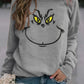 Grinch Graphic Pullover Women's Sweatshirt