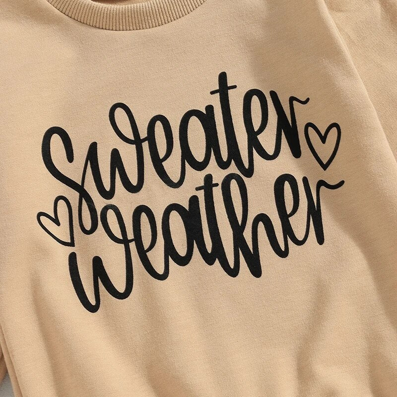 Sweater Weather Girl's Sweatshirt