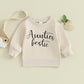 Aunties Bestie Unisex Pullover Sweatshirt