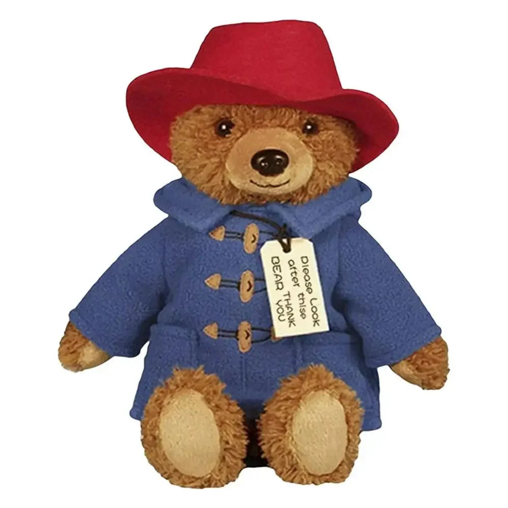 Classic Paddington Bear Plush – 11.5" Soft Stuffed Teddy with Signature Coat & Hat