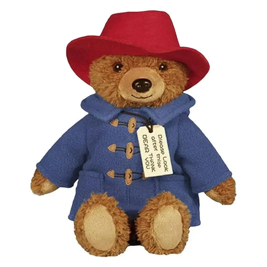 Classic Paddington Bear Plush – 11.5" Soft Stuffed Teddy with Signature Coat & Hat