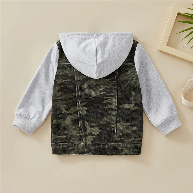 Children's Jean Jacket Hoodie