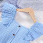 Girls Ruffle Crop Top & Skirt Set – Summer Party Outfit (8–12)