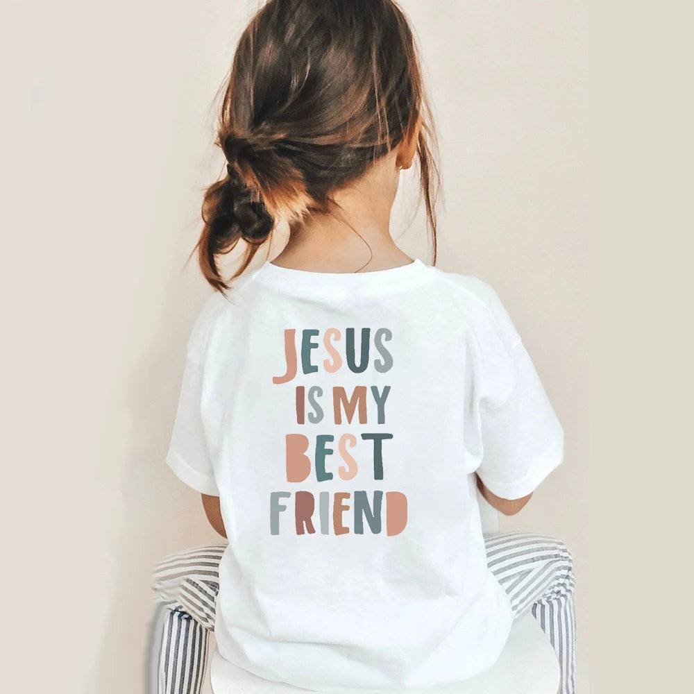 “Daughter of the King” Faith Tee – Girls Inspirational Shirt