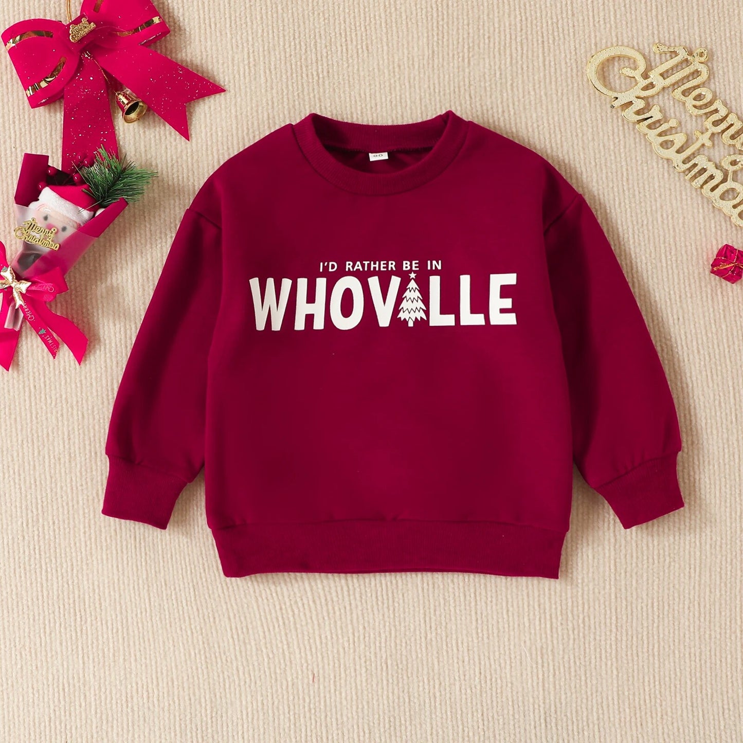 Grinch Whoville Children's Pullover Shirt