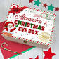 Personalized Christmas Eve Wood Keepsake Box