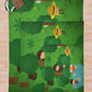 Sneaky Sasquatch Picnic Throw Blanket