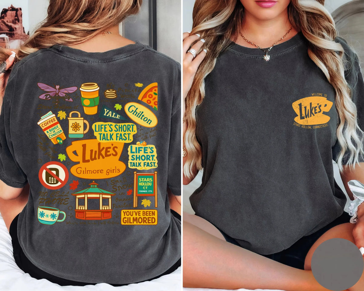 Vintage Gilmore Girls Stars Hollow Icons Graphic T-Shirt