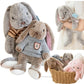 Heirloom Knit Sweater Bunny Plush – Soft Classic Stuffed Rabbit