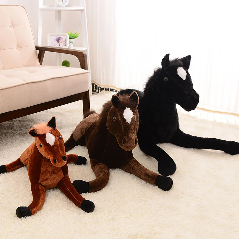 Extra Large Soft Plush Horse- Perfect for Cuddles and Playtime!