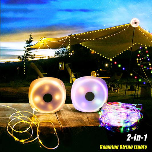 Camping Portable String Lights 33Ft