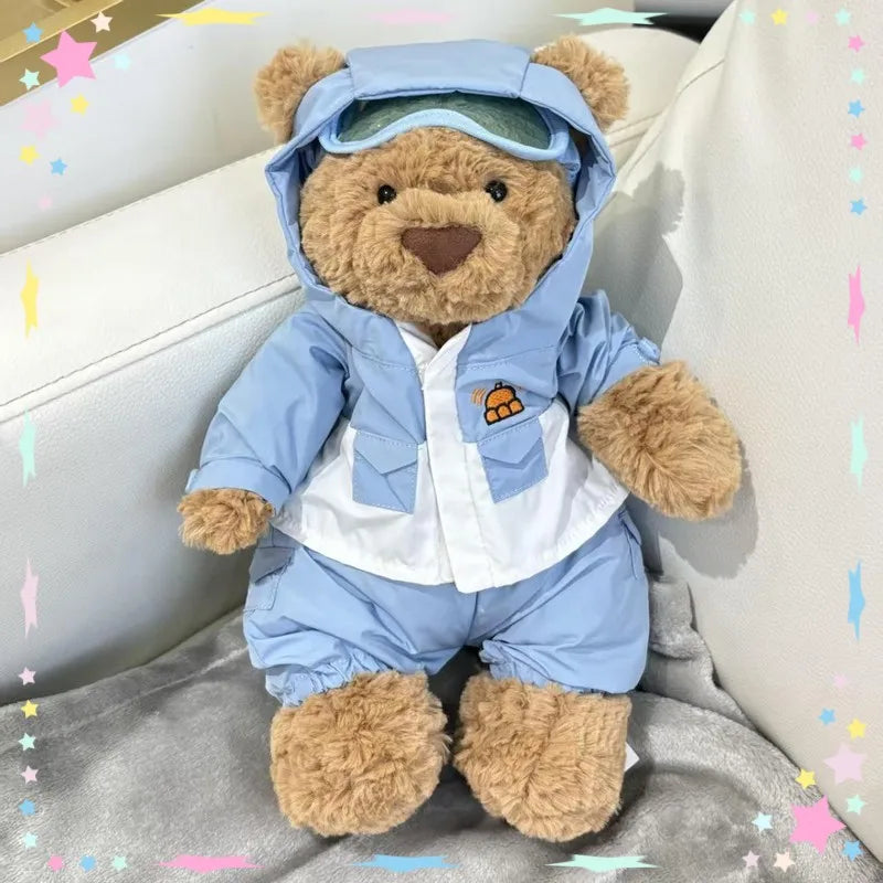 Cozy Winter Friends Plush – Bear or Bunny in Snowsuit (12–14”)