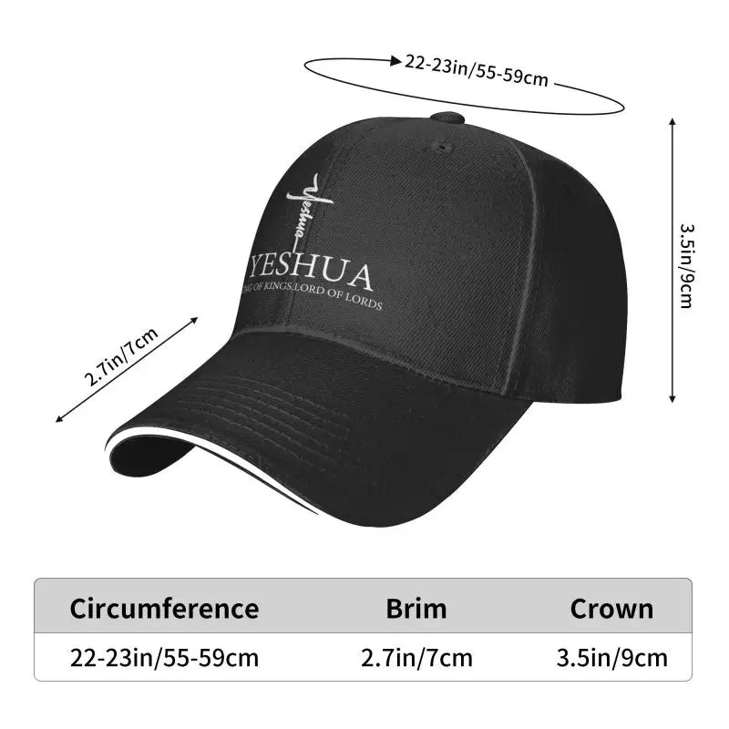 Yeshua Jesus Adjustable Hat