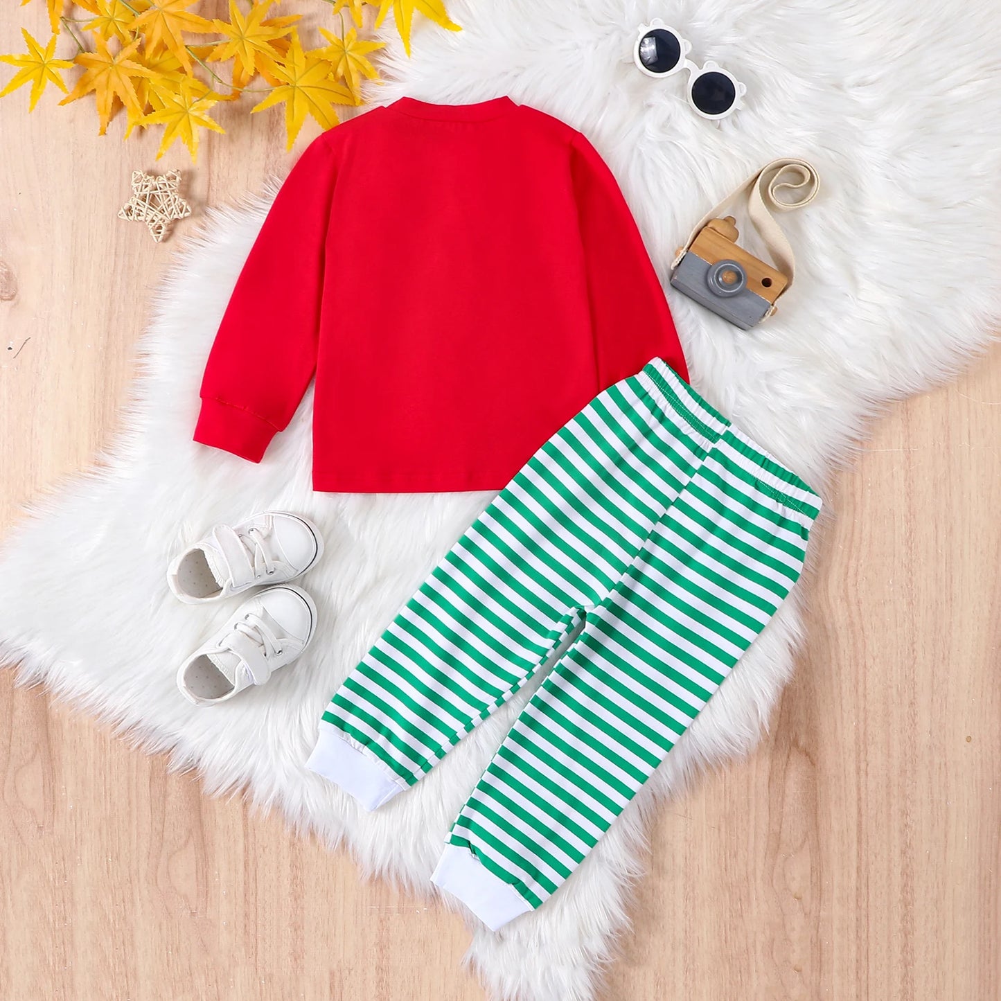 Big Sis & Lil Sis Matching Pajamas – Holiday Sibling PJ Set (Big Bro & Lil Bro Options Available)